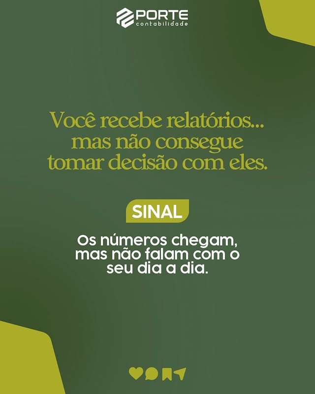 Você recebe relatórios, mas consegue decidir com eles?